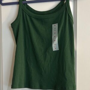 Old Navy Green Ribbed Women's Top